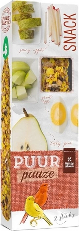 Witte Molen Purr Pauze Stick Canari Pomme & Poire Witte Molen 2 Witte Molen Purr Pauze Stick Canari Pomme & Poire Witte Molen - Afbeelding 2