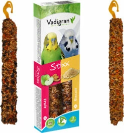 Baguettes Stixx Perruche Fruit-Biscuit 2 En 1