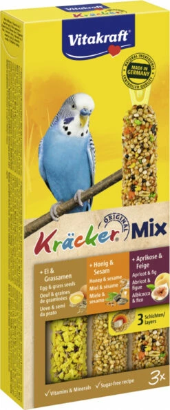 Kräcker Trio-Mix Friandises Pour Perruches