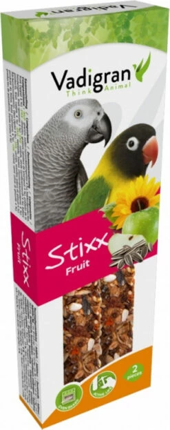 Baguettes à Ronger Vadigran StiXX Perruches & Perroquets Avec Fruits 115gr -Pet Supplies Verkauf lm 149f2217062e9a397a1dca429e7d70bc6ca1561455690