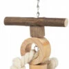 Natural Living Jouet En Bois Avec Clochette - 2 Tailles