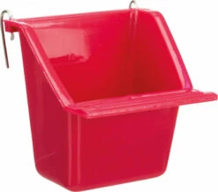 Mangeoire à Suspendre En Plastique Avec Supports En Métal