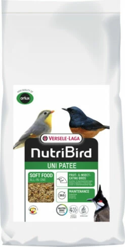 Nutribird Uni Pâtée Pour Les Petits Oiseaux Frugivores Et Insectivores