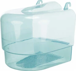 Baignoire Semi-circulaire Bleue Transparente