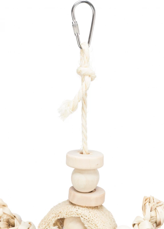 Jouet Naturel Pour Perruches/calopsittes - 42 Cm 3 Jouet Naturel Pour Perruches/calopsittes - 42 Cm - Afbeelding 3