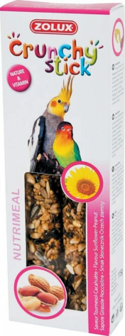 Baguettes Grandes Perruches Tournesol/cacahuète (x2)