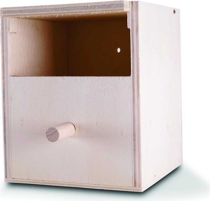 Nichoir Pour Oiseaux Exotiques Vadigran En Bois - Disponible En 2 Tailles 3 Nichoir Pour Oiseaux Exotiques Vadigran En Bois - Disponible En 2 Tailles - Afbeelding 3