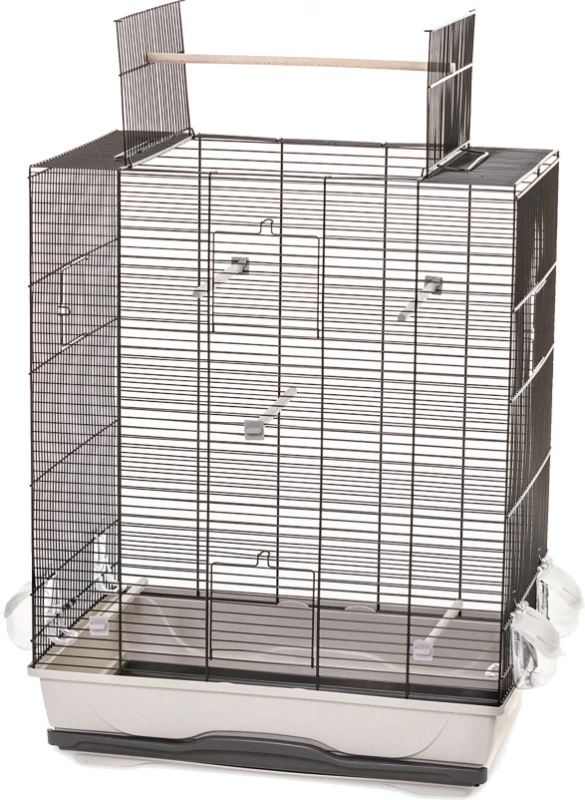 Cage Ambra Pour Petits Oiseaux - H74cm 2 Cage Ambra Pour Petits Oiseaux - H74cm - Afbeelding 2