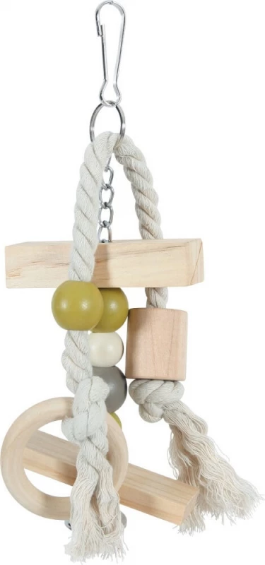 Jouet Bois Pour Perroquet Et Grande Perruche BANJO 1 Jouet Bois Pour Perroquet Et Grande Perruche BANJO