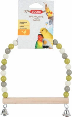 Balançoire Perle + Perchoir Bois