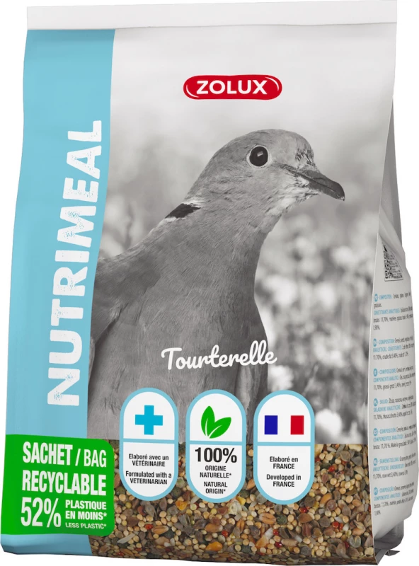 Zolux Nutrimeal Alimentation Pour Tourterelle 1 Zolux Nutrimeal Alimentation Pour Tourterelle