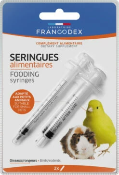 Francodex Seringues Alimentaires Oiseaux/rongeurs