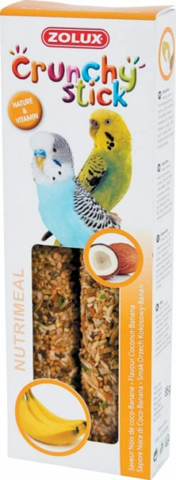 Baguettes Perruche Noix De Coco/banane (x2)