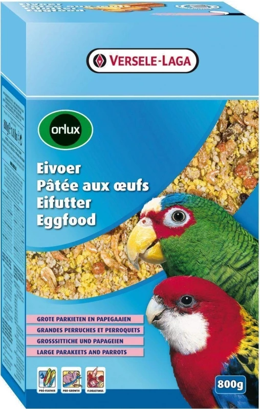 Pâtée Aux Oeufs Sèche Grandes Perruches + Perroquets Orlux 1 Pâtée Aux Oeufs Sèche Grandes Perruches + Perroquets Orlux