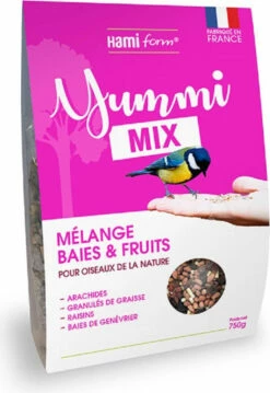 HAMIFORM Yummi Mix - Mélange Aux Baies Et Fruits Pour Oiseaux Du Ciel