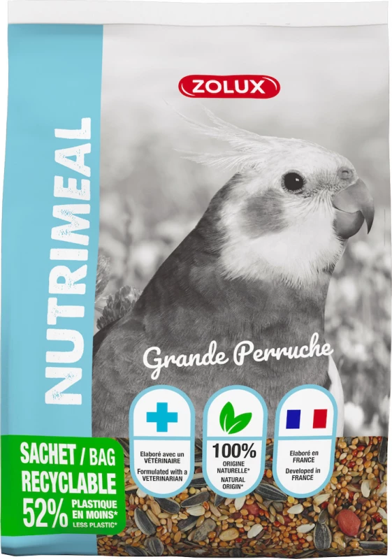 Zolux Nutrimeal Alimentation Pour Grande Perruche 2 Zolux Nutrimeal Alimentation Pour Grande Perruche - Afbeelding 2