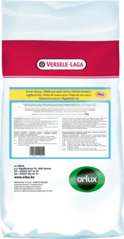 Orlux Pâtée Aux Oeufs Sèche Profi Pour Oiseaux En Volière