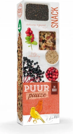 WITTE MOLEN Purr Bâtonnets De Graines Avec Sureau Et Canneberge Pour Canaris