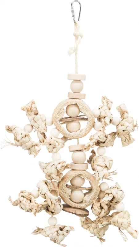 Jouet Naturel Pour Perruches/calopsittes - 42 Cm 2 Jouet Naturel Pour Perruches/calopsittes - 42 Cm - Afbeelding 2