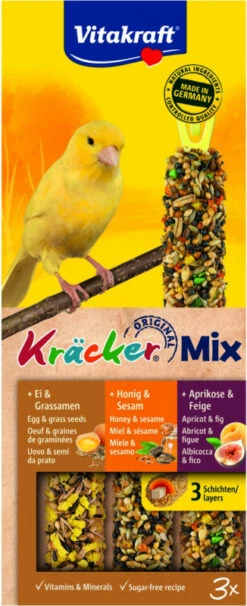 Kräcker Trio-Mix Friandise Pour Canaris