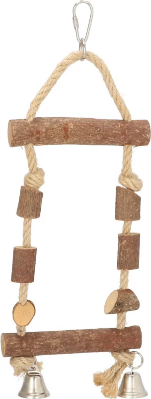 Balançoire En Bois Pour Oiseaux Zolia 1 Balançoire En Bois Pour Oiseaux Zolia