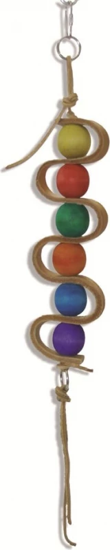 Jouet Pour Perroquet Leather Snake 34cm