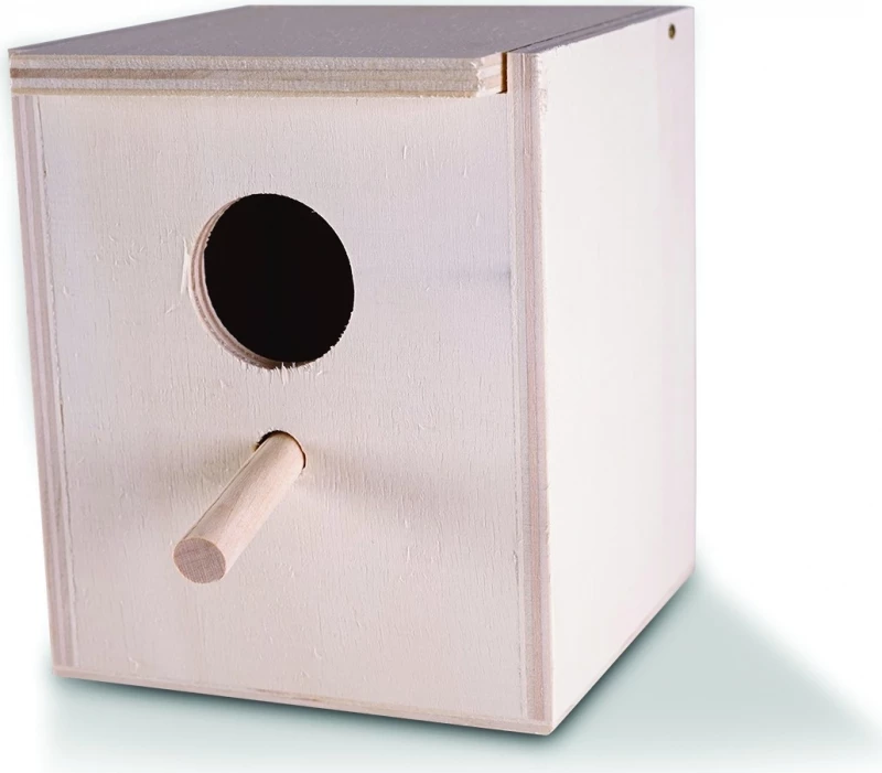 Nichoir Pour Oiseaux Exotiques Vadigran En Bois - Disponible En 2 Tailles 1 Nichoir Pour Oiseaux Exotiques Vadigran En Bois - Disponible En 2 Tailles