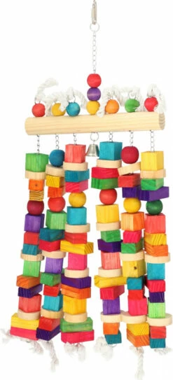 Grand Jouet Pour Perroquet Zolia - 65 Cm