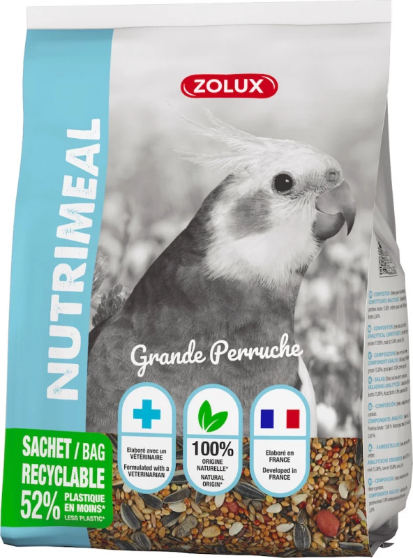 Zolux Nutrimeal Alimentation Pour Grande Perruche 1 Zolux Nutrimeal Alimentation Pour Grande Perruche