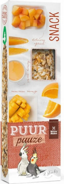 Witte Molen Purr Pauze Stick Grande Perruche & Cacatoès