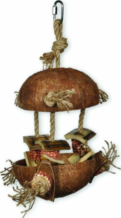 Jouet Oiseau Vadigran Coco Et Bambou 36cm