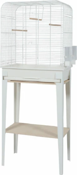 Cage Oiseaux Avec Son Meuble Chic Loft - Blanc - 3 Tailles Disponibles -Pet Supplies Verkauf lm 86949c9adb18e44be0711a94e827042f6301645701288
