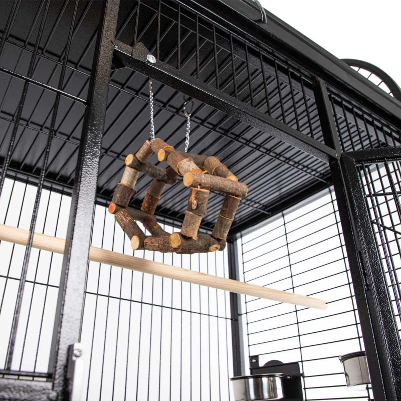 Roue D'escalade En Bois Pour Oiseau Zolia 4 Roue D'escalade En Bois Pour Oiseau Zolia - Afbeelding 4