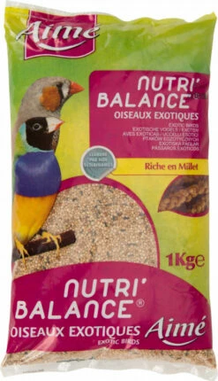 Aimé Nutri'Balance Aliment Complet Pour Oiseaux Exotiques