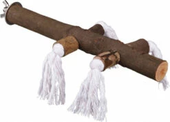 Perchoir Pour Oiseaux Natural Living Avec Corde