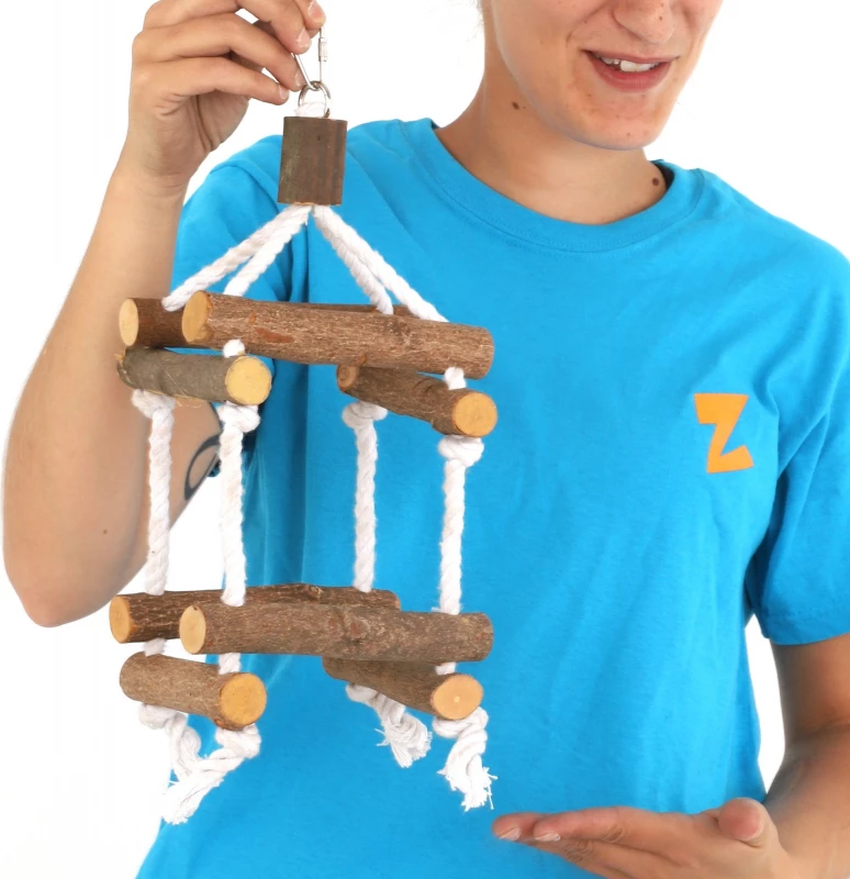 Tour Avec Corde Pour Oiseaux Zolia 2 Tour Avec Corde Pour Oiseaux Zolia - Afbeelding 2