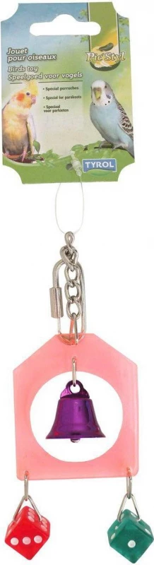 Jouet Avec Dés Pour Oiseaux